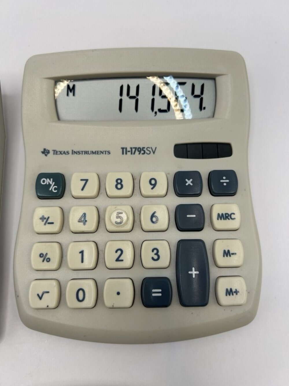 Vintage Texas Instruments Calculator Lot TI-1795 TI-1795SV TI-503SV Tested Math - Picture 3 of 16